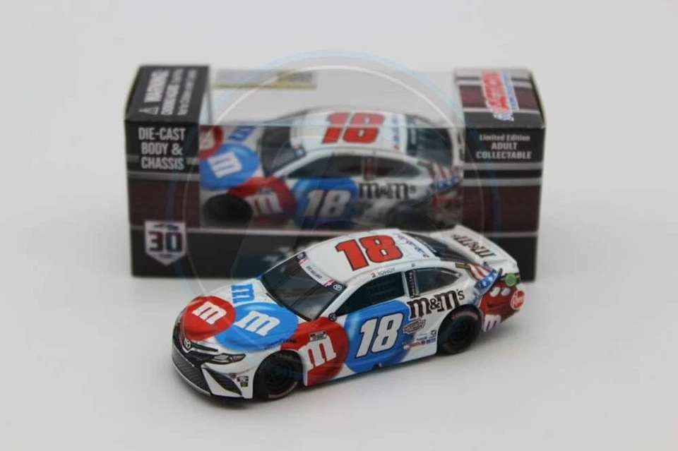Kyle Busch 2021 M&M's Red, White & Blue 1:64 Nascar Diecast Chassis - Image 1 of 1