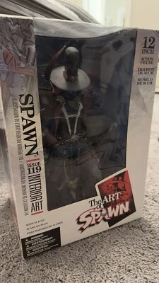 Spawn El Arte de Spawn Serie 27 Edición 119 Arte Interior ¡Figura de 12"! Foto 1 de 4
