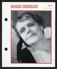 Marie Dressler. Actrice de cinéma Academy Award. Carte de collection 1993 Movie Star