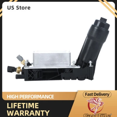Adaptador de óleo do motor filtro refrigerador para 2011 2012 2013 Dodge Avenger 3.6L 5184294AE - Imagem 1 de 4