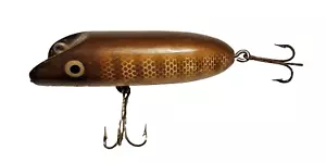 Luhr Jensen & Sons Spin O Reno Vintage Wooden Fishing Lure - Picture 1 of 3