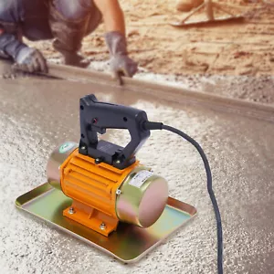 Handheld Concrete Vibrator Electric Cement Flat Troweling 3500RPM 250W 110V US - Picture 1 of 19