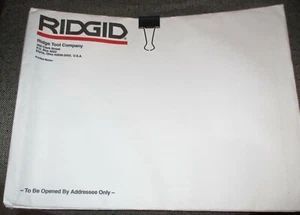 Ridgid Tool Pin-up Girl Swimsuit Collectible Calendar 2001-2002 Ridge Tool NOS - Picture 1 of 2
