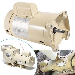 Replace for Pentair Whisperflo Almond 1HP Pool Pump Motor Solid 355010s 071314S - Picture 1 of 10