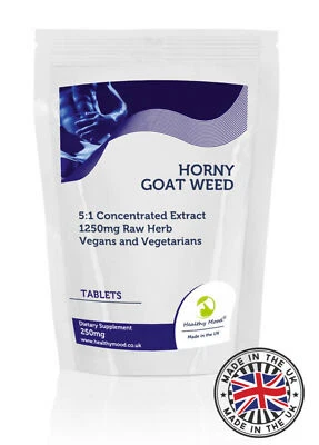 HEALTHY MOOD Geile Ziege Tabletten 1250 mg Unkraut-Extrakt Packung mit 180