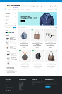 Professional Auction Multi-Vendor /Best eCommerce website + Free Hosting / Setup - Picture 1 of 1