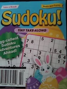 World's Best Puzzles Sudoku Tiny Take-Along Egg-cellent - Picture 1 of 1