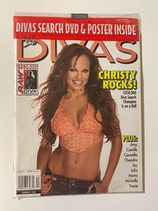 WWE Divas Magazine – February 2005 (Christy Hemme, Sealed w/ DVD & Poster) - wwf - Picture 1 of 2