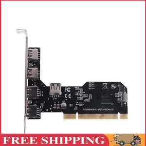 5 portów USB 2.0 PCI Hub Controller Karta rozszerzeń NEC720101 Chipset do biurka - Zdjęcie 1 z 12