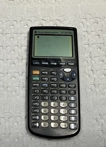 Texas Instruments TI-83 Plus graphischer Taschenrechner schwarz - Bild 1 von 8