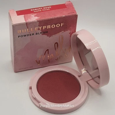 Rubor en polvo a prueba de balas MALLY ROSA ROBUSTA acabado mate 0,16 oz Foto 1 de 4