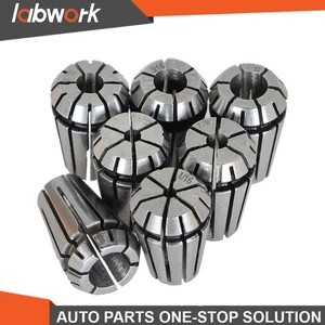 Labwork 7PCS ER11 Spring Collet Set 1/16"-1/4" Chuck For Machine Lathe Milling - Picture 1 of 15