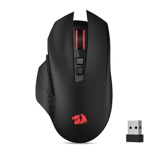 M656 Gainer Wireless Gaming Mouse, 4000 DPI 2.4Ghz Wireless Mouse w/ 5 DPI Le... - Picture 1 of 9