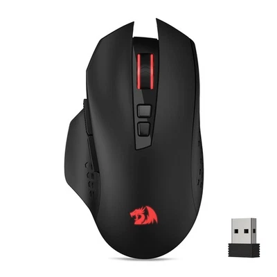 M656 Gainer Wireless Gaming Mouse, 4000 DPI 2.4Ghz Wireless Mouse w/ 5 DPI Le... - Image 1 of 4