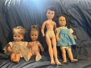 Vintage 50’s & 60’s Dolls (4) Chatty Cathy, Ideal Toy Company - Picture 1 of 11