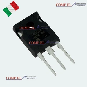 IRFP240 N-CHANNEL MOSFET 200V 20A 150W TO-247 TRANSISTOR IRFP 240 ORIGINALE - Imagen 1 de 1