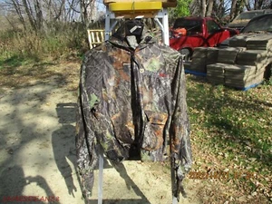 Scent Blocker Plus Zip Up Hooded Camo Jacket Hunting - Men's M GLOVES MASK - Picture 1 of 4