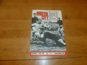 Programa BRISTOL CITY - Temporada 1967/1968 - No 17 - Fecha 20/02/1968 v Middlesbro - Imagen 1 de 5