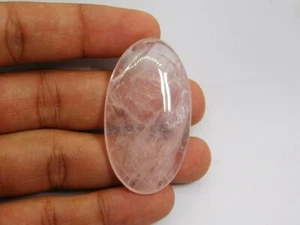 Piedras preciosas de cuarzo rosa cabujón natural suelto para joyería 93 Cts. ME-4454 - Imagen 1 de 3