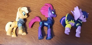 M.L PONY TEMPEST SHADOW, APPLE JACK PIRATA, PRÍNCIPES TWILIGHT SPARKLE POSABLE - Imagen 1 de 9