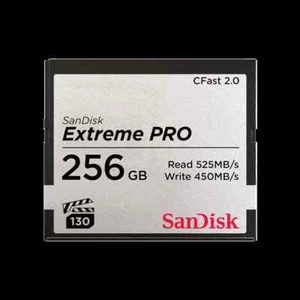 New SanDisk 256GB Extreme PRO CFast 2.0 525MB/s Memory Card for 4K Videography - Picture 1 of 1