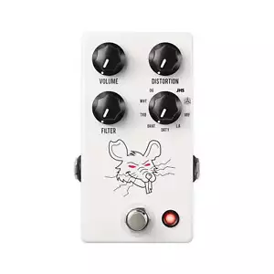 JHS White Packrat Distortion Pedal - Picture 1 of 1