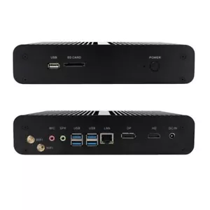 Mini Computer Intel i7 10510U PC Windows 10 2*DDR4 M.2 NVMe+Msata - Picture 1 of 6