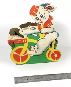 Vintage Karton Osterhase Bonboniere G.M.CO gestanzt (um 1940) - Bild 1 von 7
