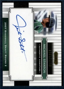 2008 Razor Signature Series #197 Michael Giancarlo Stanton NM-MT Auto 1147/1199 - Picture 1 of 2