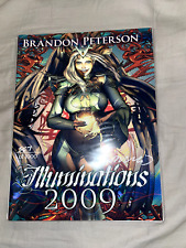 Brandon Peterson Illuminations 2009 Sketchbook signed 557 of 1000