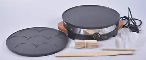 Lagrange Crepes Maker 35/11 cm Panqueques Panqueques Regulador de Temperatura Crepes Set - Imagen 1 de 7