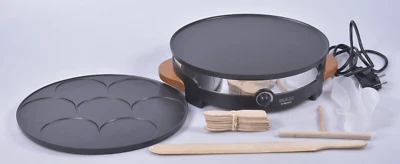 Lagrange Crepes Maker 35/11cm Pfannkuchen Pancake Temperaturregler Crêpes Set - Bild 1 von 4
