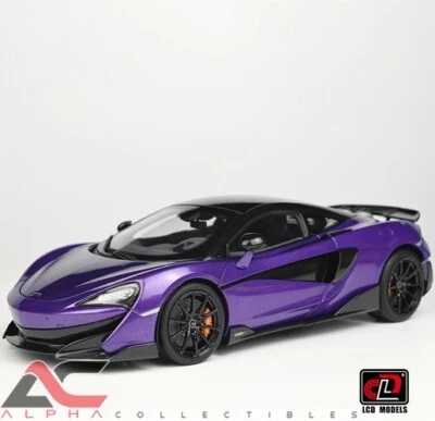 MODELOS LCD18006-PÚRPURA 1:18 McLAREN 600LT SUPERDEPORTIVO DIECAST Foto 1 de 4