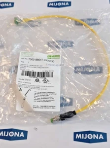 Murr Elektronik 7000 88041 0300030 M8 MAL0°E M8 hembra 90° LED 0,3m 24V DC 4A - Imagen 1 de 6