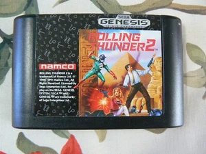 Rolling Thunder 2 (Sega Genesis 1991) Auténtico - Probado Funciona Excelente - Imagen 1 de 3