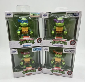 Nickelodeon Teenage Mutant Ninja Turtles 4er Set Jada Die-Cast Metalfigs 2023 - Bild 1 von 8