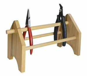 Alicates de joyería de madera cortador banco de almacenamiento organizador estante - Imagen 1 de 1