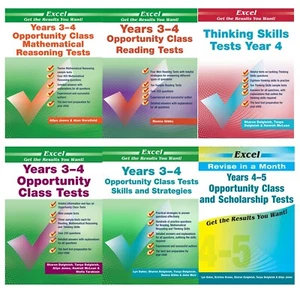 Opportunity Class ( OC) Tests 6 Test Books Pack Year 3 - 4 New Edition 2022/2023 - Picture 1 of 21