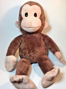 Curious George Stofftier/Plüsch brauner Affe Applause 17 Zoll sehr guter Zustand - Bild 1 von 10