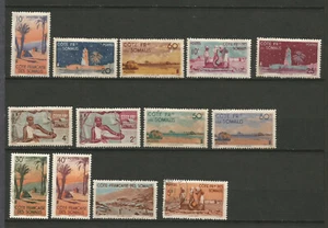 Côte des Somalis 1947 13 timbres /TR2024 - Picture 1 of 2