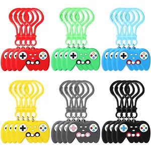 48 Pcs Video Game Party Favors Game Controller Keychains Gamer Birthday Party... - Picture 1 of 6