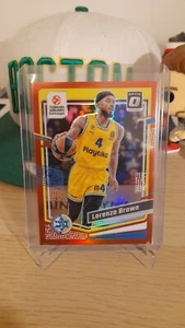2023-24 Panini Donruss Euroleague Basketball Lorenzo Brown Optic Red /99 - Foto 1 di 2