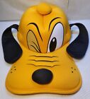 Chapeau des parcs Pluton Disney avec oreilles casquette extensible coupe peluche visage clignotant, jaune