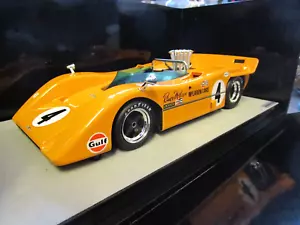 McLAREN M8A M8 Chevrolet Can-Am Riverside Vincitrice 1968 #4 Bruce Gu lf Tecno 1:18 - Foto 1 di 5