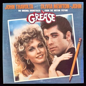 Grease Movie Soundtrack Double Album Vinyl LP Record 1st Edition 1978 - Picture 1 of 5