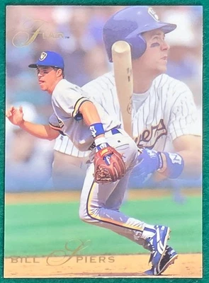 Bill Spiers - 1993 Flair #229 - Milwaukee Brewers Baseball Card - Image 1 of 3