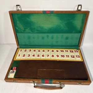 Vintage Armoda Rummikub Tile Game 1970s Wooden Case Complete Turkey Rummy - Picture 1 of 22