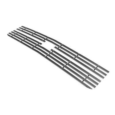 Fits 2015-2019 Chevy Silverado 2500/3500HD Upper Wide Rivet Billet Grille Insert - Image 1 of 4
