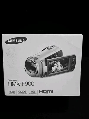 Videocámara Samsung HMX-F900 52x zoom óptico digital HDMI HD película color verdadero CMOS Foto 1 de 4
