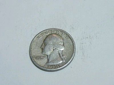 1934   Washington Quarter - Image 1 of 4
